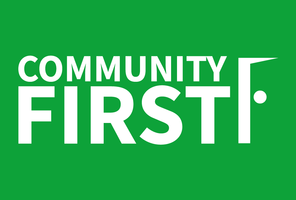 Exciting announcement about community development and ‘bold’ services via Community First
