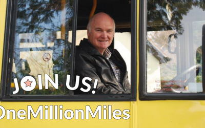 Community transport team targets a million miles.