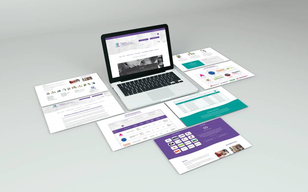Wiltshire Children & Families Voluntary Sector Forum (CFVSF) Website Design