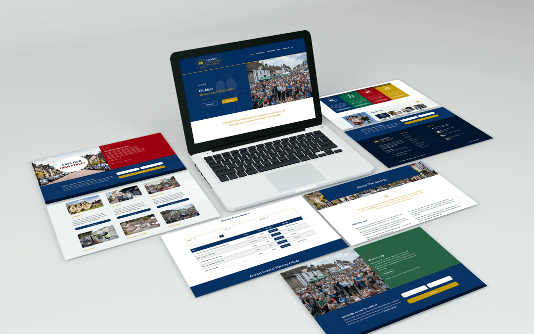 Cricklade Development Foundation Website Design