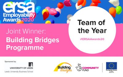 Building Bridges Programme jointly awarded Team of the Year at ERSA Employability Awards 2020
