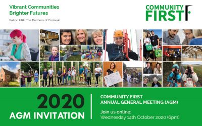 Your Invitation: Community First Virtual AGM 2020