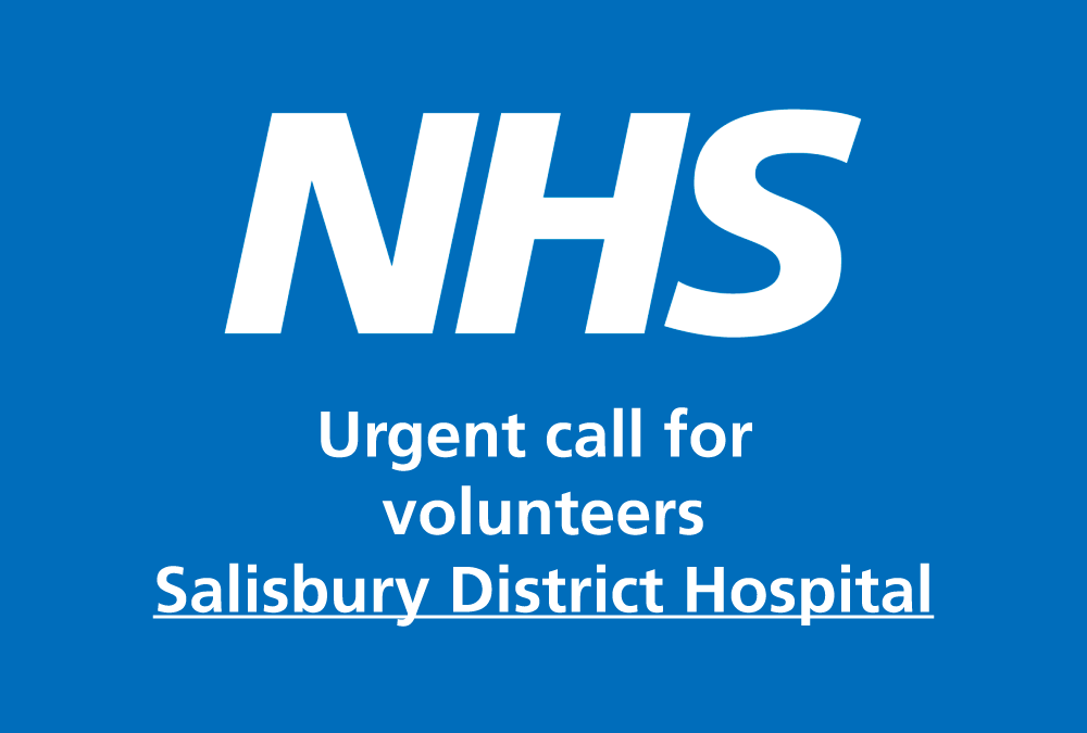 Salisbury District Hospital: Urgent call for volunteers for wards and vaccination site