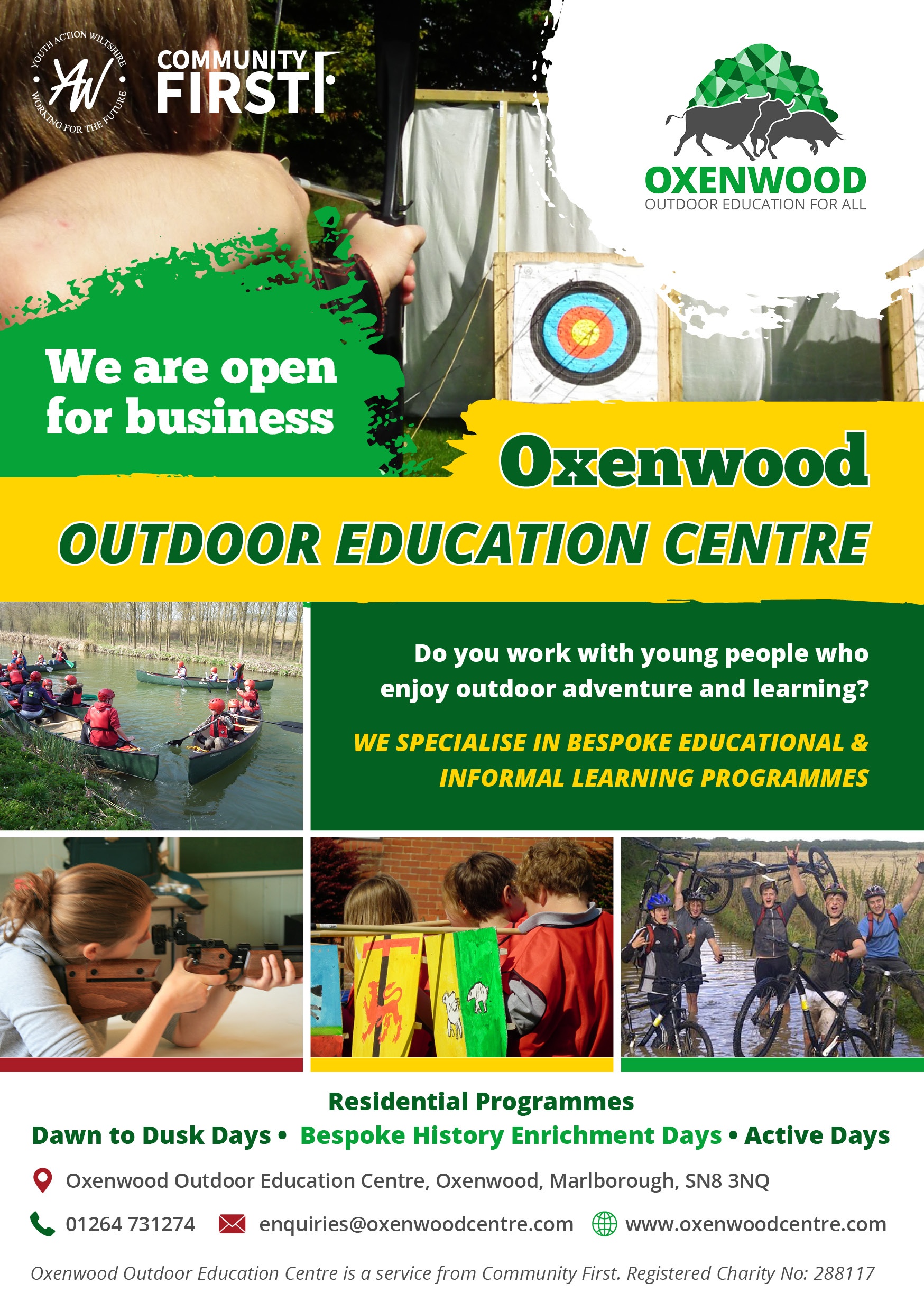 Oxenwood Day Activity Leaflet 2021
