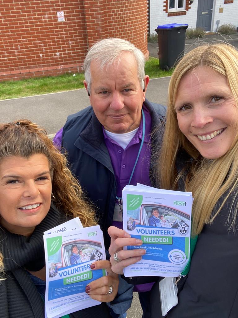 Amesbury Link door-knocking photo