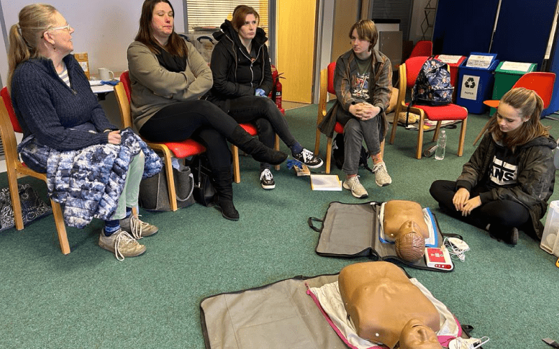 Young Leaders and Volunteers Attend YAW First Aid Training Day Young Leaders and Volunteers Attend YAW First Aid Training Day