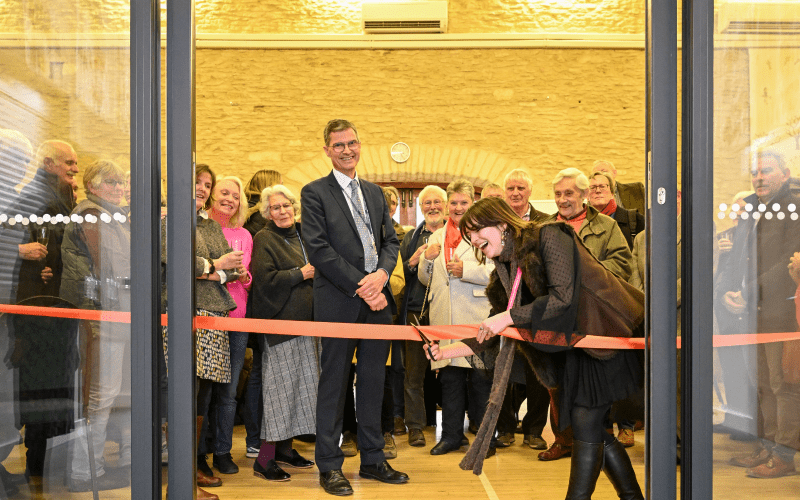 Sherston Village Hall (Ribbon Cutting) Sherston Village Hall (Ribbon Cutting)