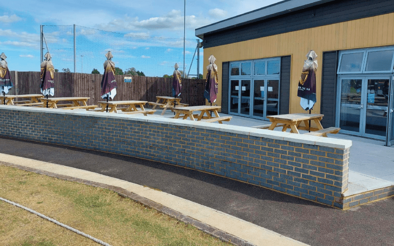 Royal Wootton Bassett Sports Association (RWBSA) Patio Area