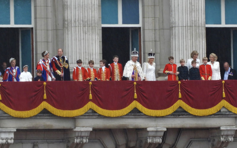 Coronation - View of the balcony from the Coronation Grandstand