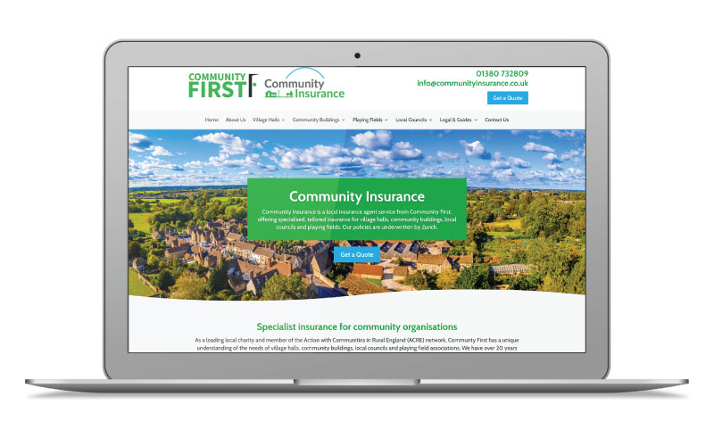 New website for Community Insurance