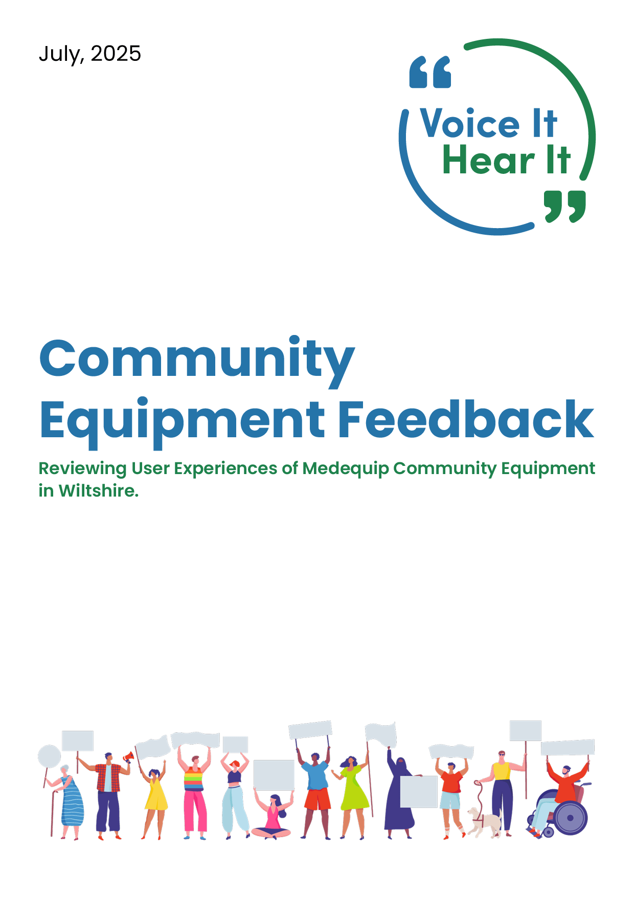 Community Equipment Feedback